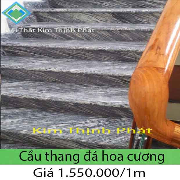 Báo giá cầu thang đá hoa cương dark epreador